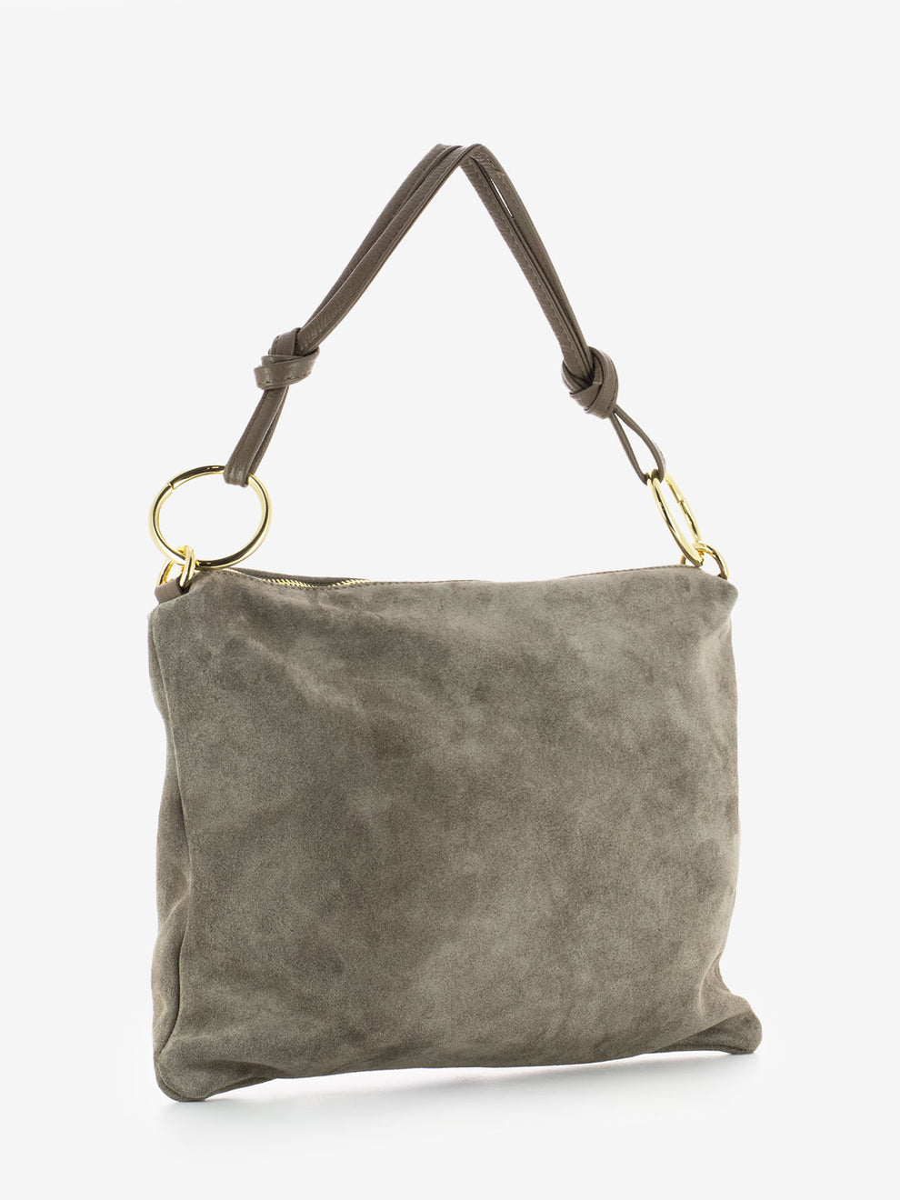LARGE TAUPE SUEDE BAG 1147-G/C_TAU