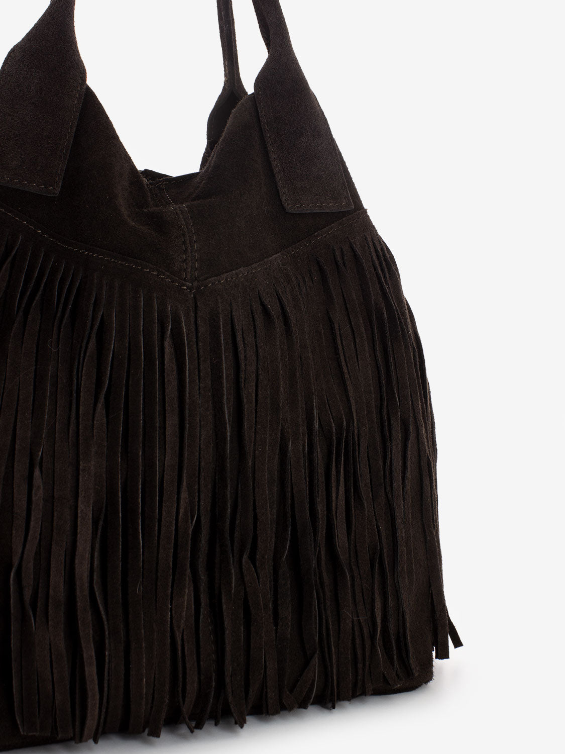 DARK BROWN FRINGE BAG 21124_TDM