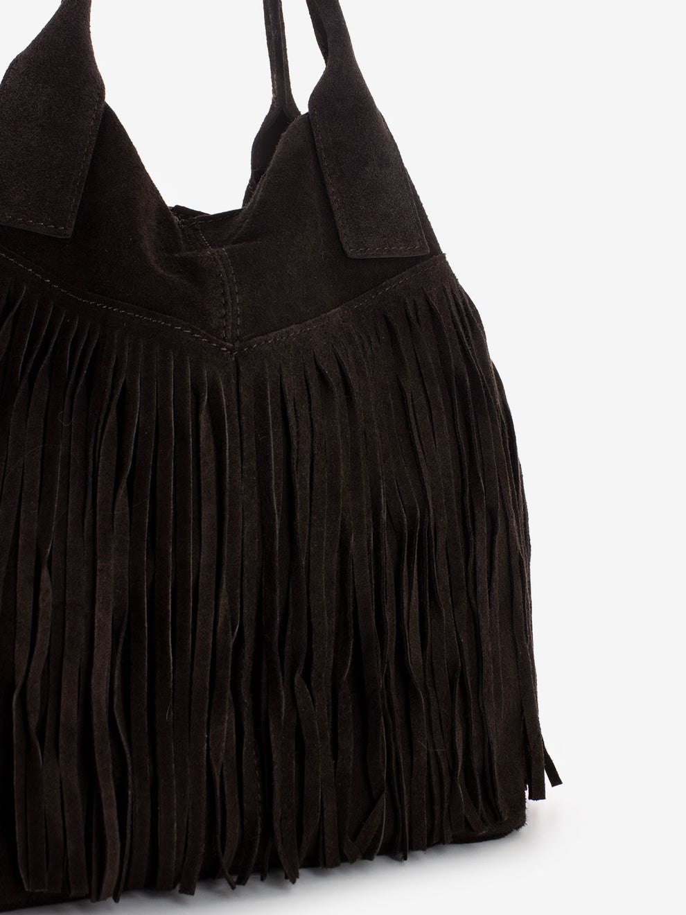 DARK BROWN FRINGE BAG 21124_TDM