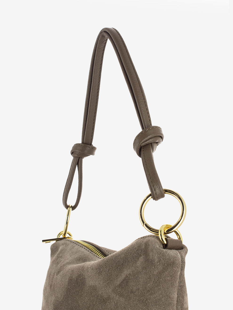 SMALL SUEDE TAUPE BAG 1147-S/C_TAU