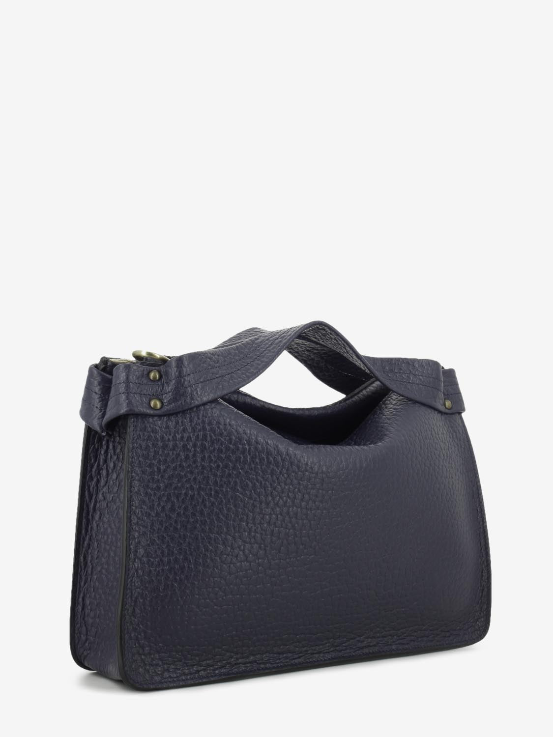 BLUE LEATHER BAG 8751_86201