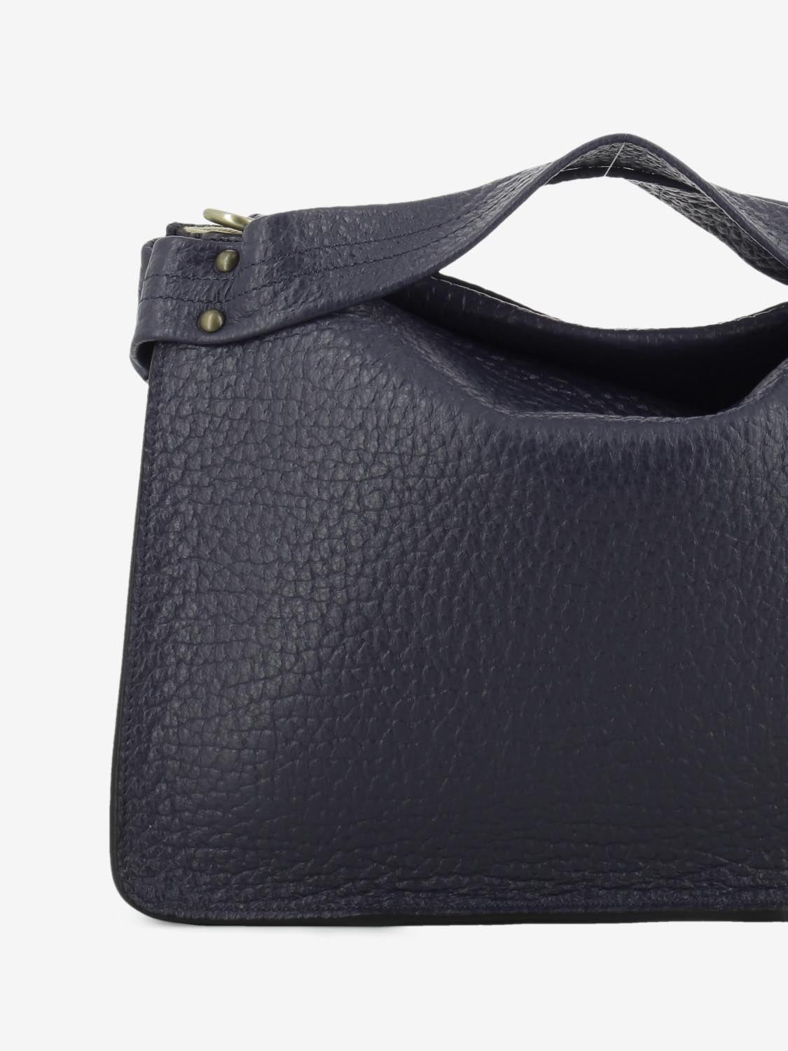 BLUE LEATHER BAG 8751_86201