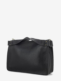BLACK LEATHER BAG 8751_10
