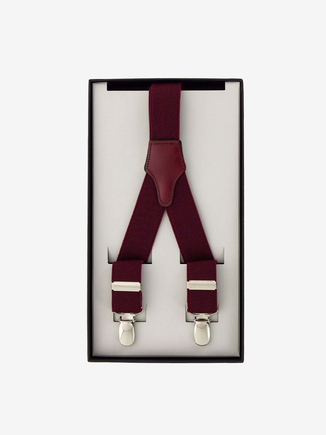 Bretelle bordeaux