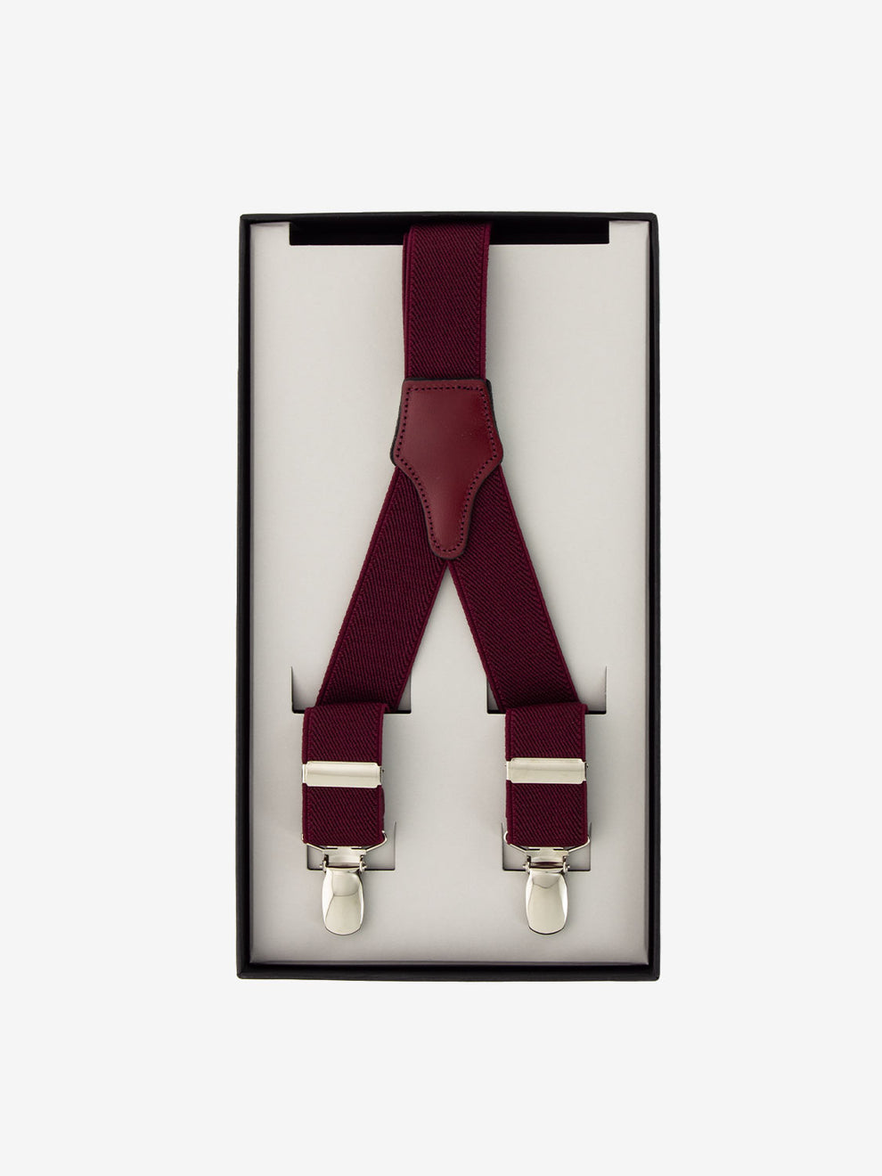 Bretelle bordeaux
