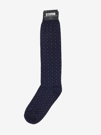 Calzini a pois blu