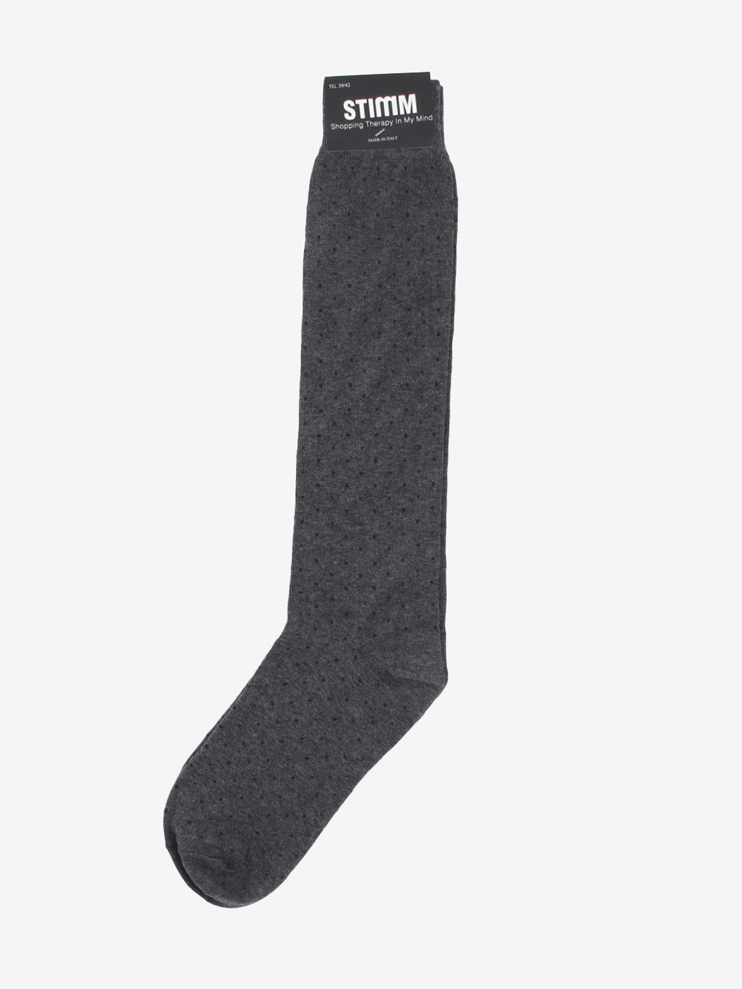 GREY POLKA DOT SOCKS 1124LF_GREY