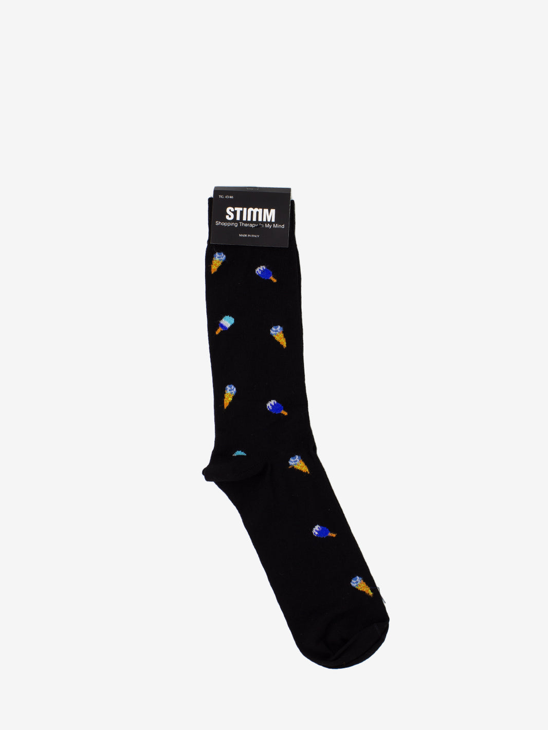 Calzini medi con gelato nero