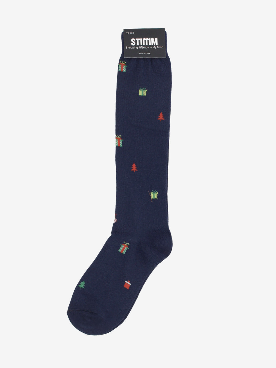 BLUE CHRISTMAS STOCKING 1146LF_BLUE