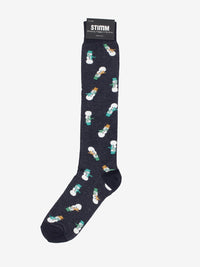 GREY CHRISTMAS STOCKING 1146LF_GREY