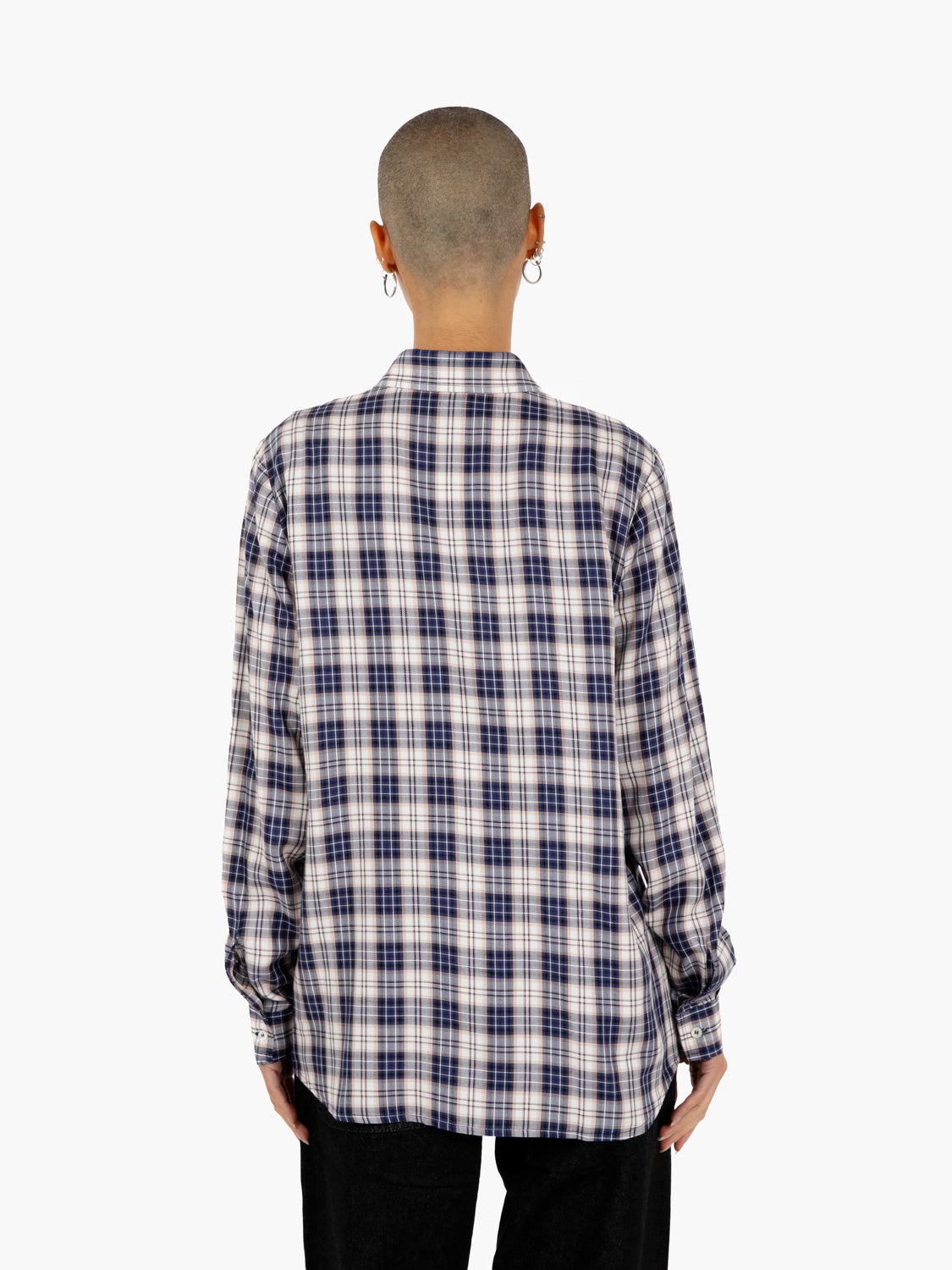 BLUE CHECKED SHIRT 25-505_BLUE