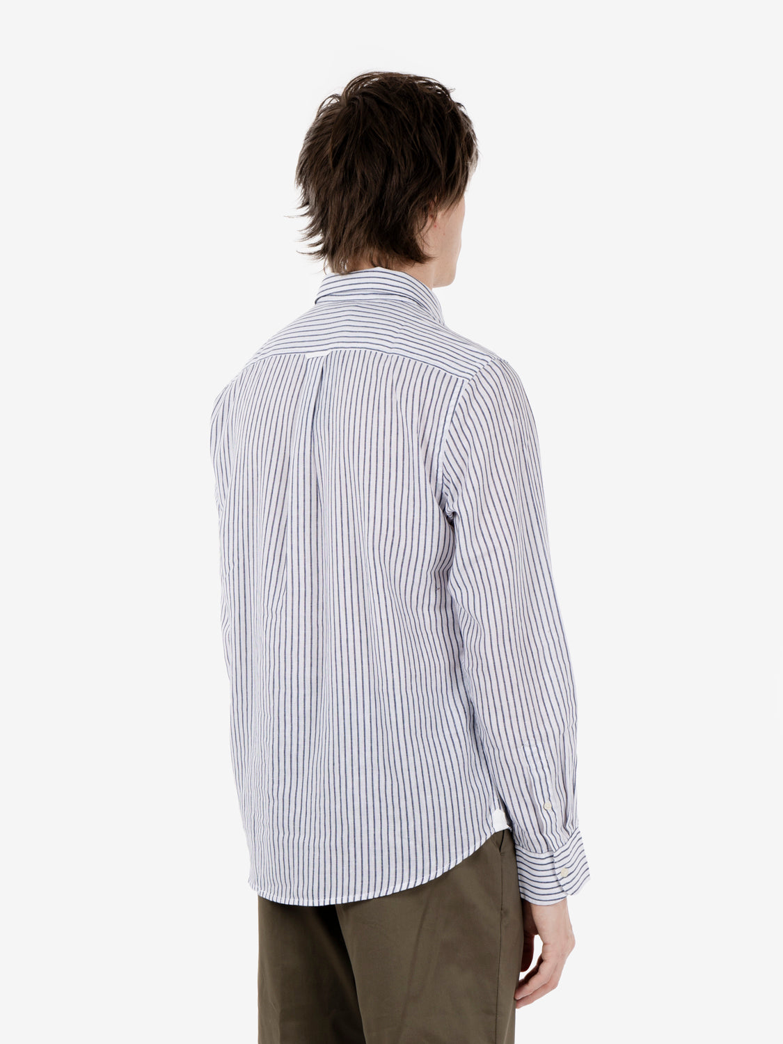 Camicia a righe white / navy