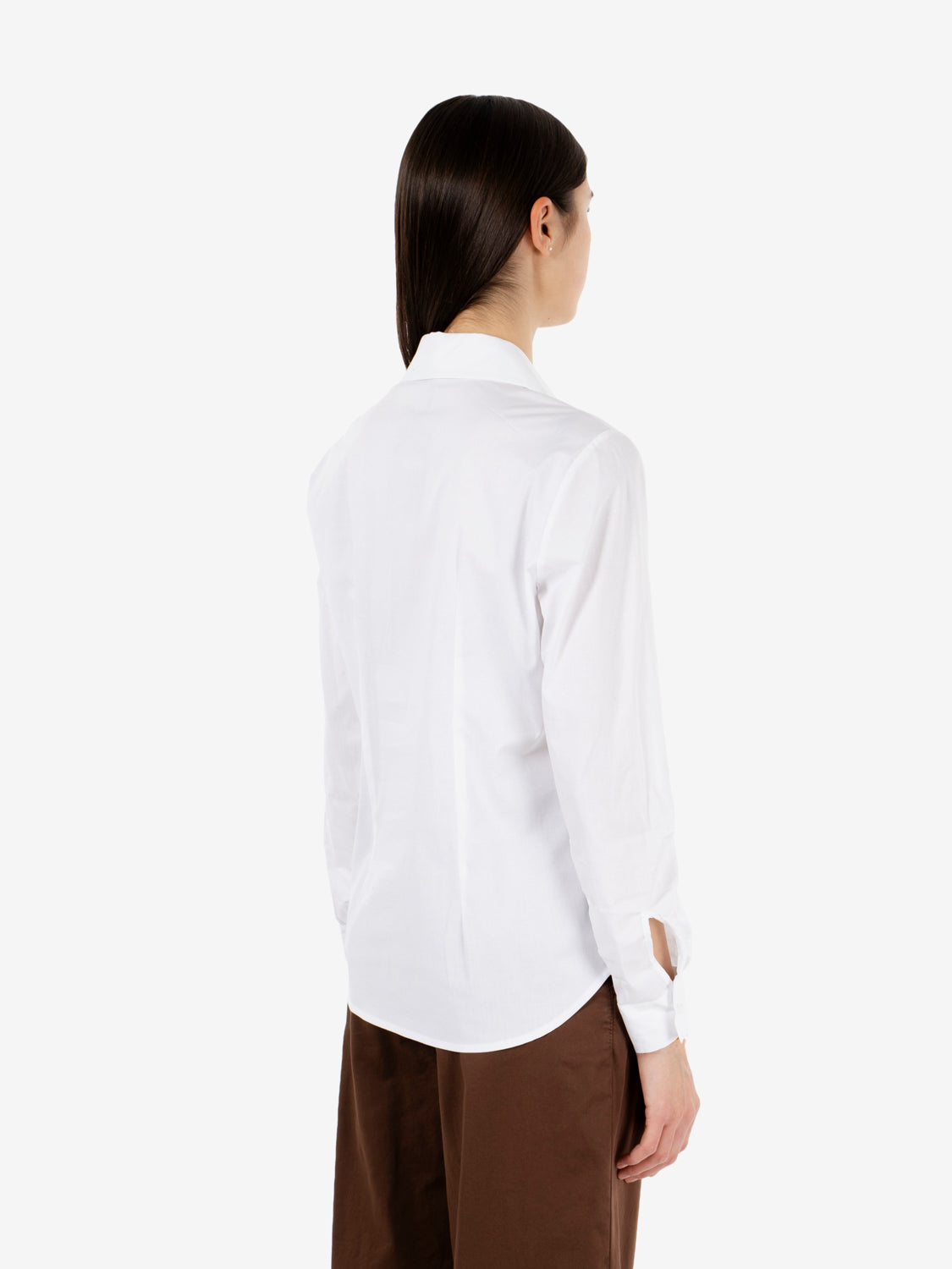 Basic Fitted Shirt White