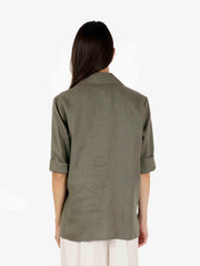 STIMM - Camicia con tasche verde militare