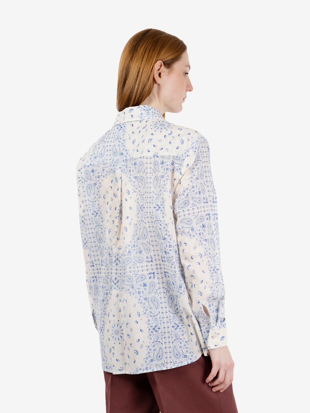 Bandana print sky shirt