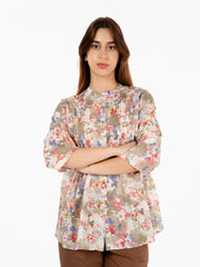 STIMM - Camicia Froisse fantasia fiori