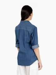 STIMM - Camicia Ilda denim scuro