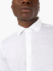 STIMM - Camicia in lino bianco