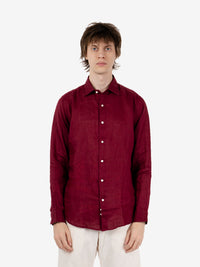Lambrusco linen shirt
