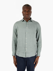 STIMM - Camicia in lino olive