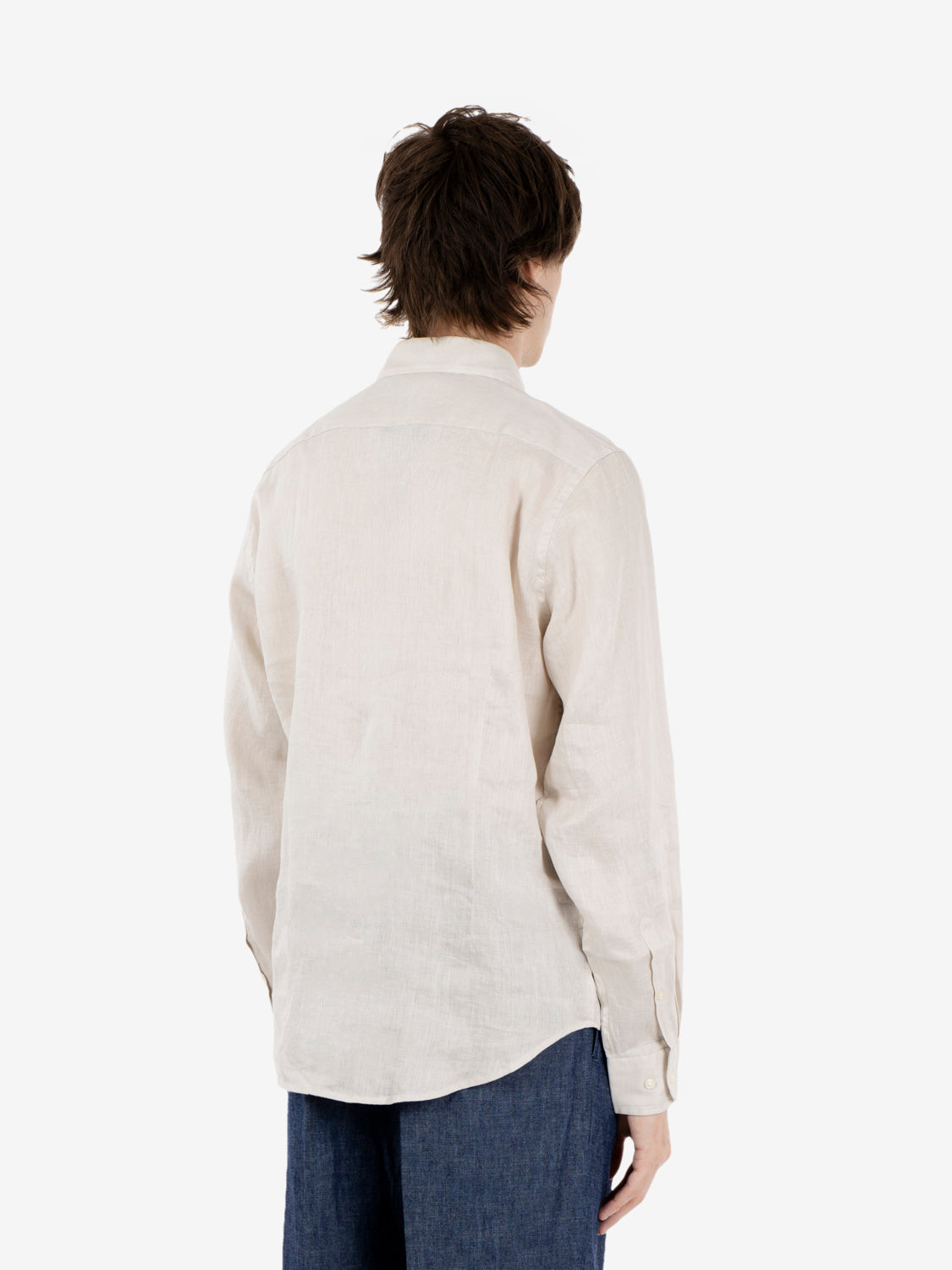 Camicia in lino panama