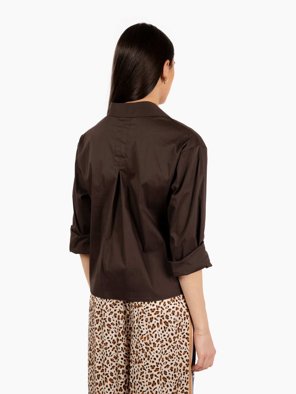 Camicia Irma a scatola moro
