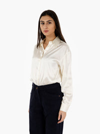 Camicia Ivana in raso champagne