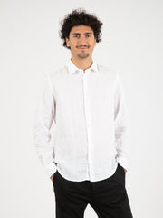 STIMM - Camicia lino bianco