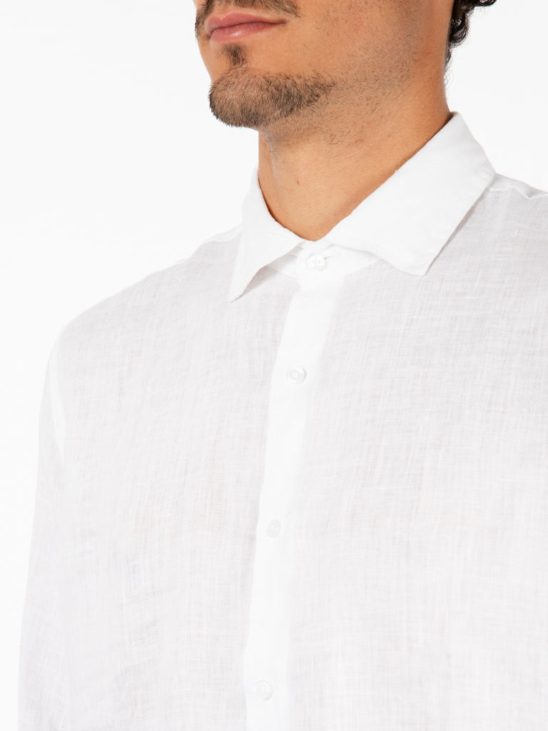 STIMM - Camicia lino bianco