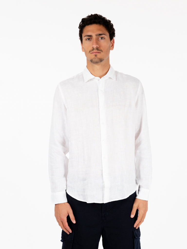 STIMM - Camicia lino bianco