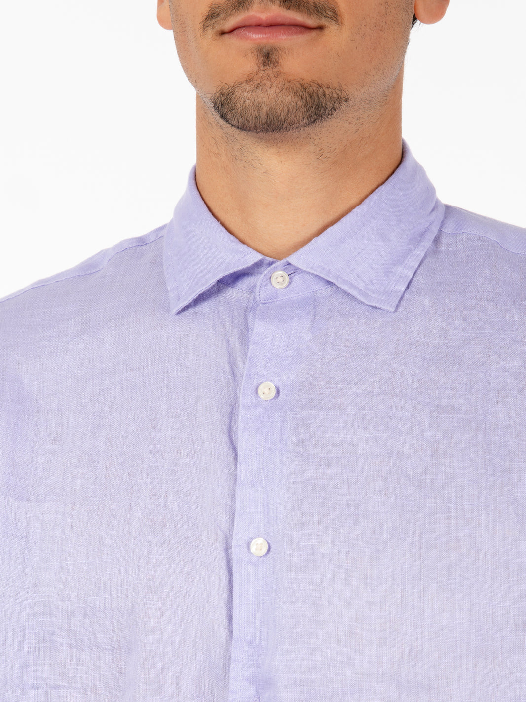 Wisteria linen shirt