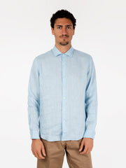 STIMM - Camicia lino sky