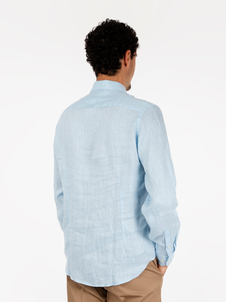 STIMM - Camicia lino sky