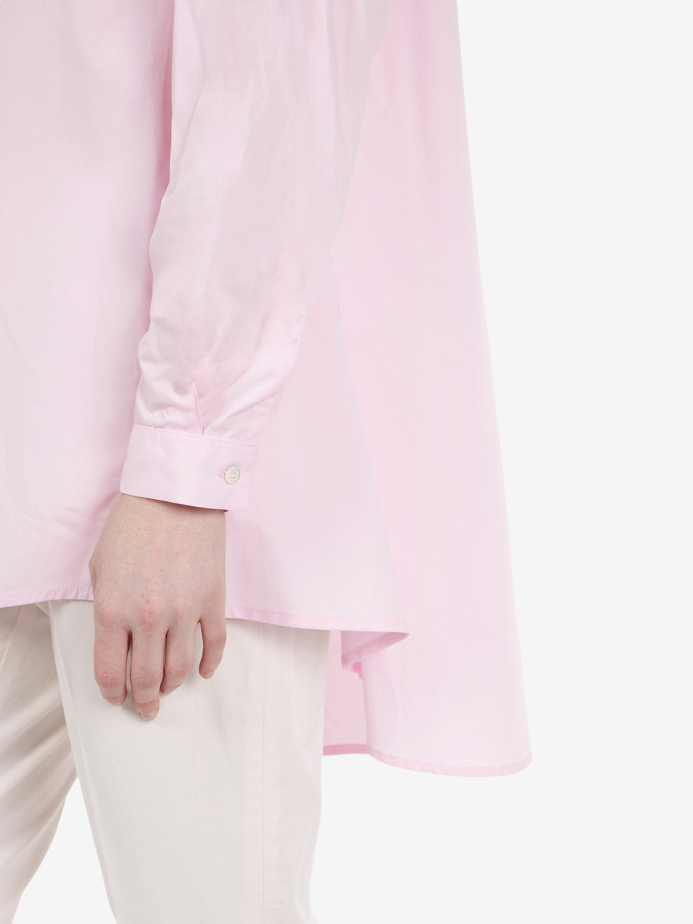 Camicia lunga Ilda rosa