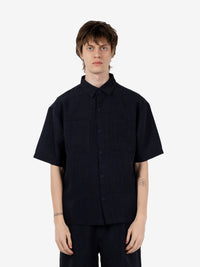 Camicia manica corta navy