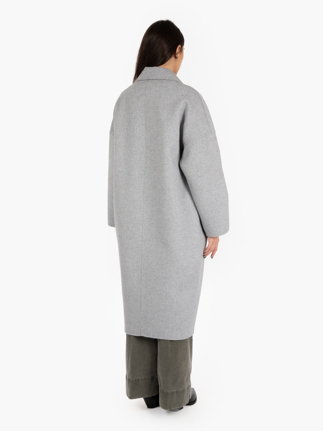 Cappotto a ovetto Jessica grigio