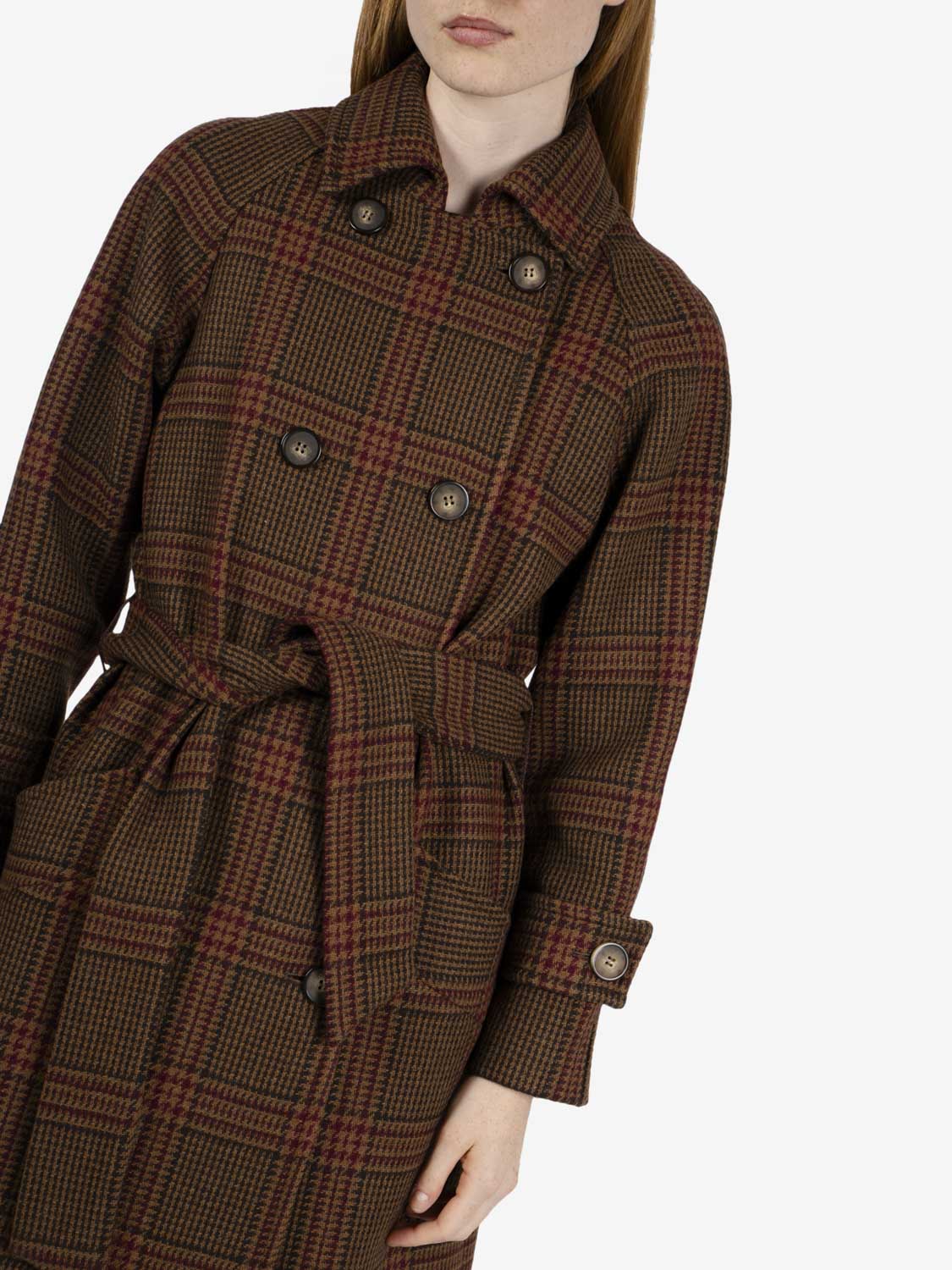 COAT WITH SASH CAMP GRETA/PLACET_CAMP