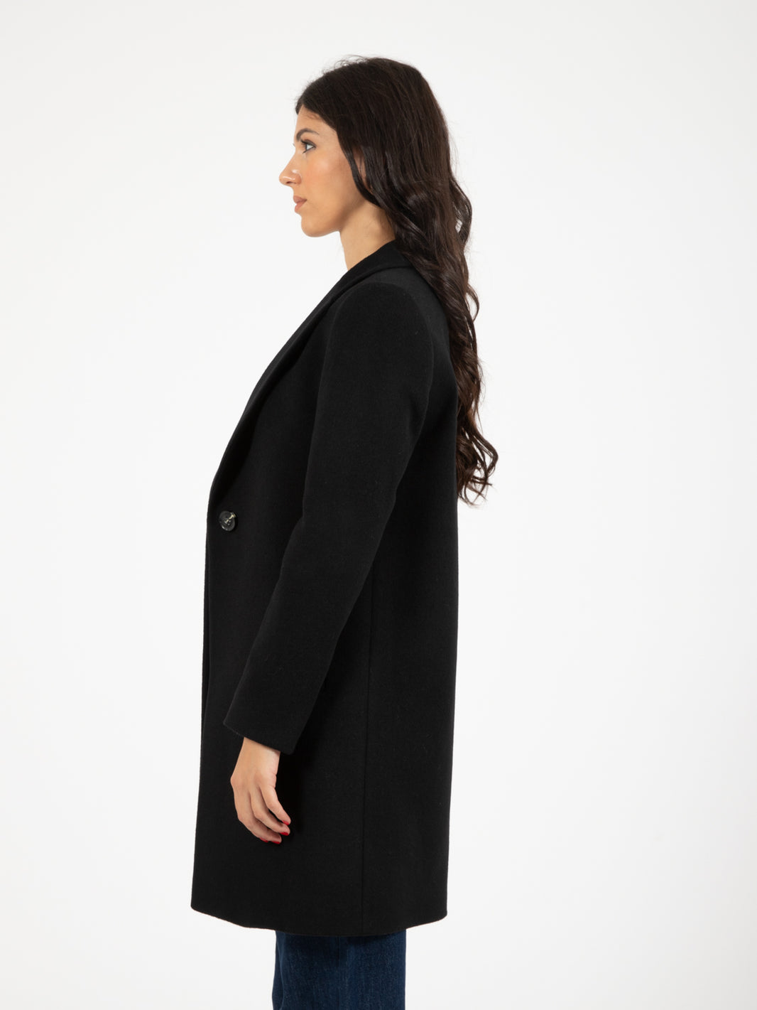Cappotto Corinne Debora nero