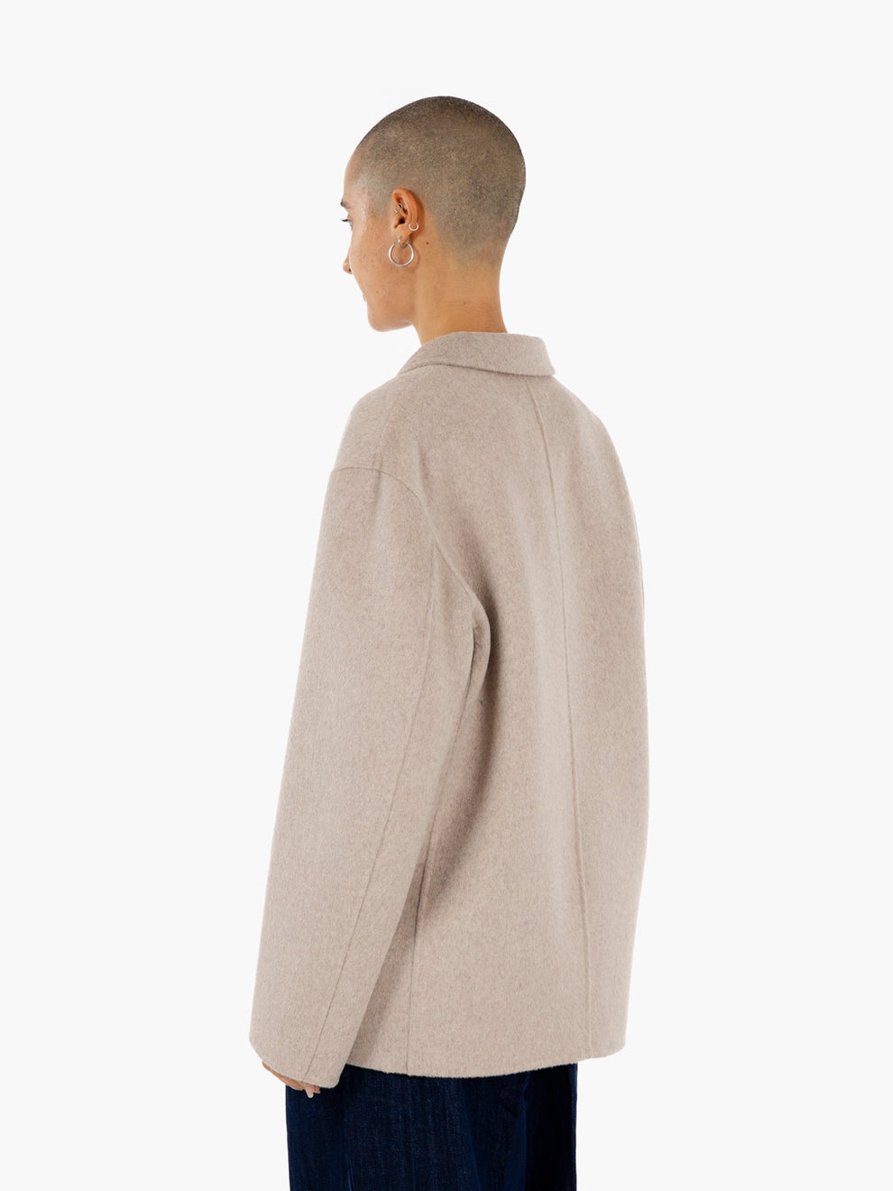 Meryl beige short coat