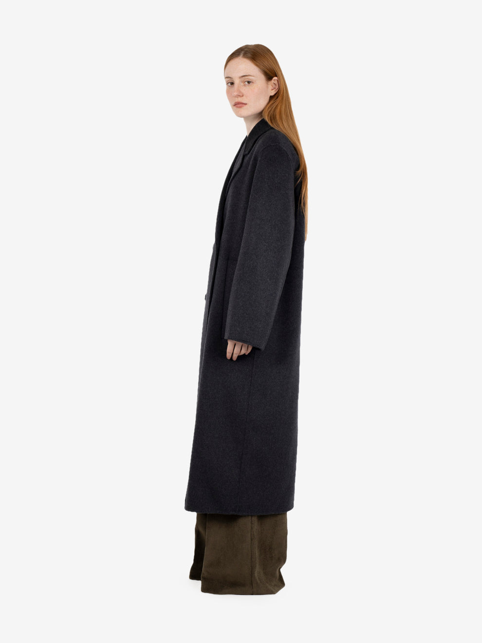 Cappotto doppiopetto Diane antracite