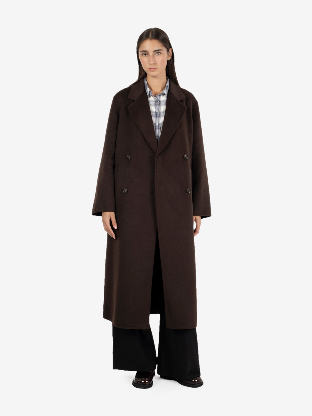 Cappotto doppiopetto Diane brown
