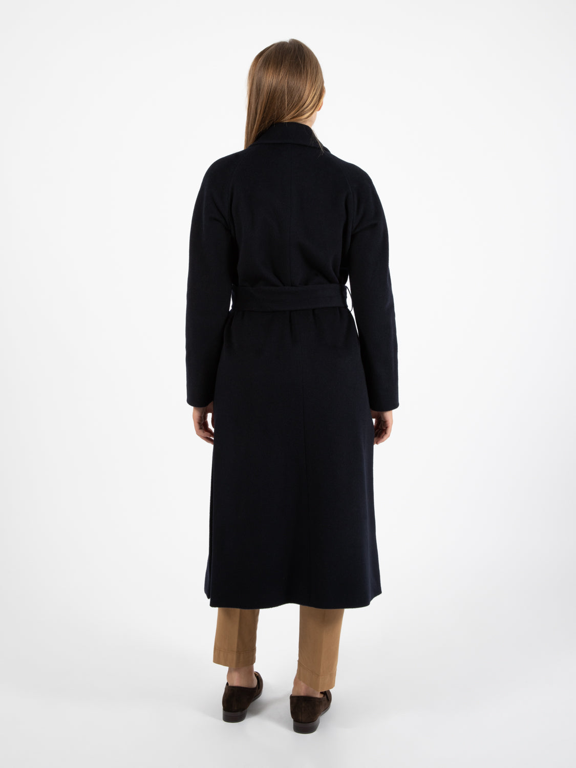 Cappotto lungo Dafne Debora blu