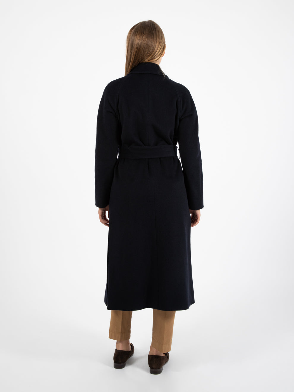 Cappotto lungo Dafne Debora blu