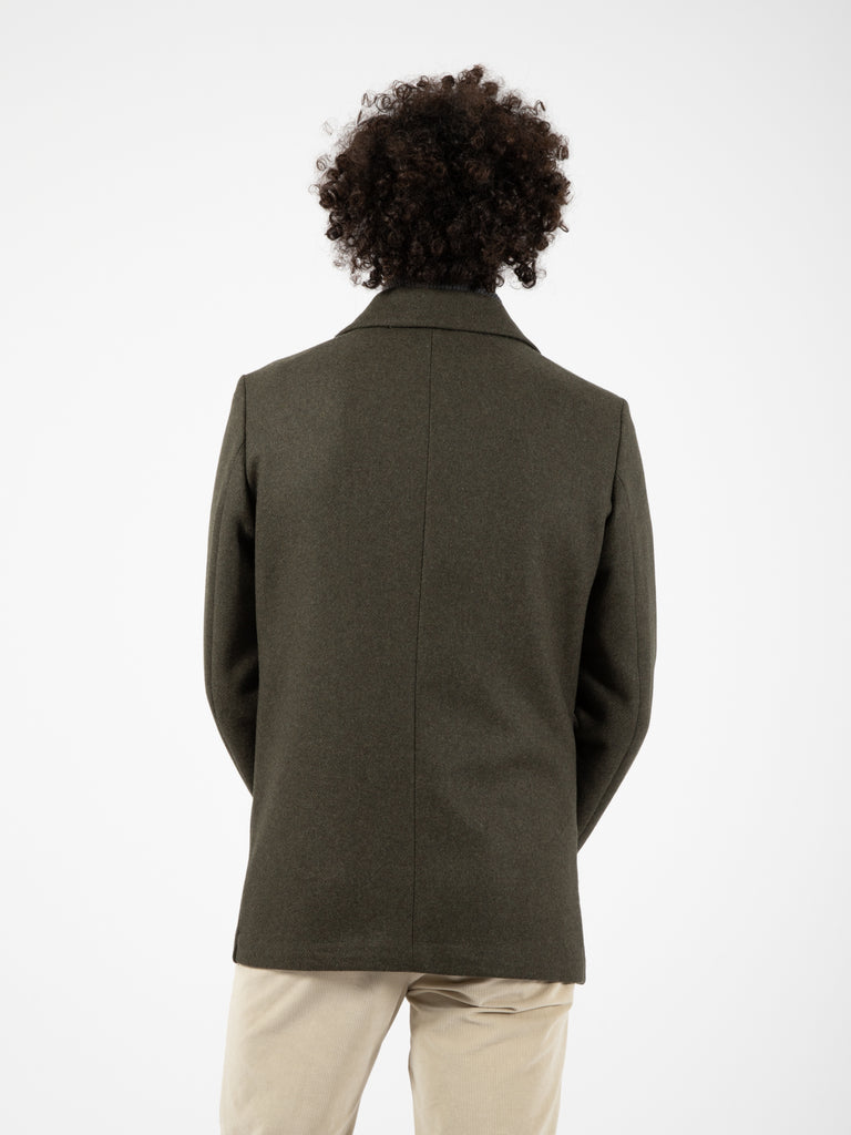 STIMM - Cappotto Peacoat Roby verde