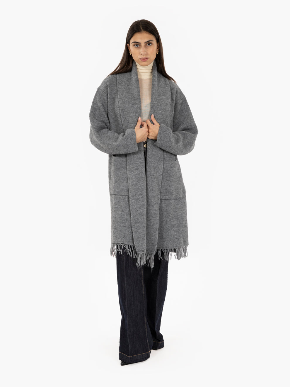CAMP GRAY CARDIGAN 345100_703