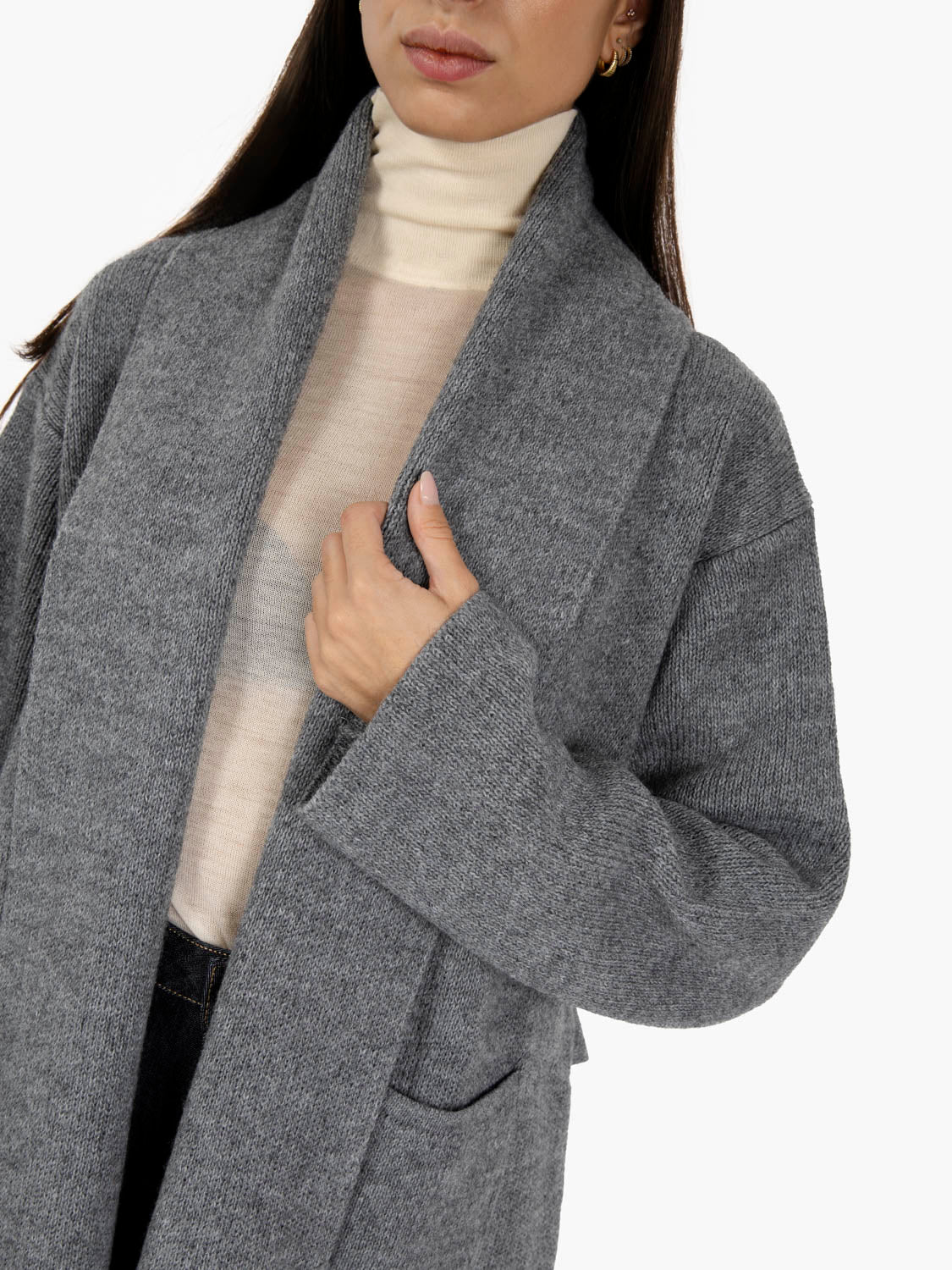 CAMP GRAY CARDIGAN 345100_703