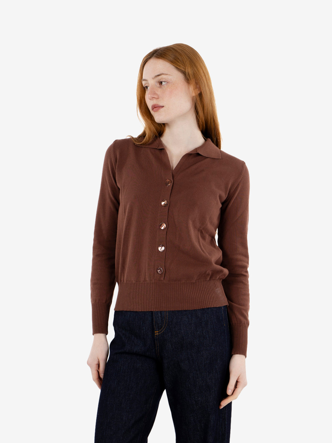 DARK BROWN POLO 456205_220