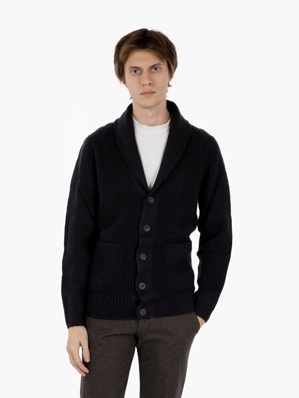 SHAWL COLLAR SWEATER NIGHT 4366225_283