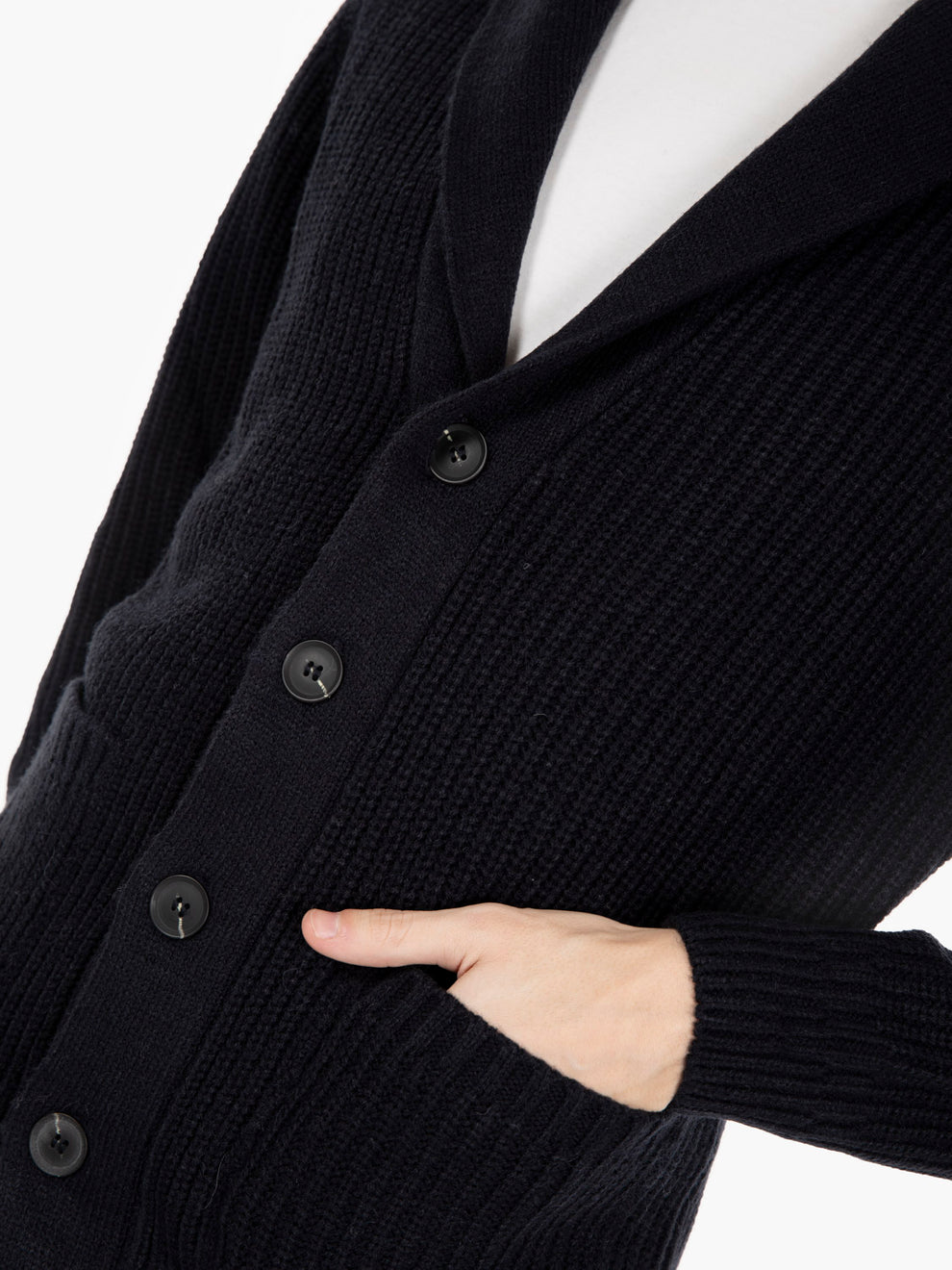 SHAWL COLLAR SWEATER NIGHT 4366225_283