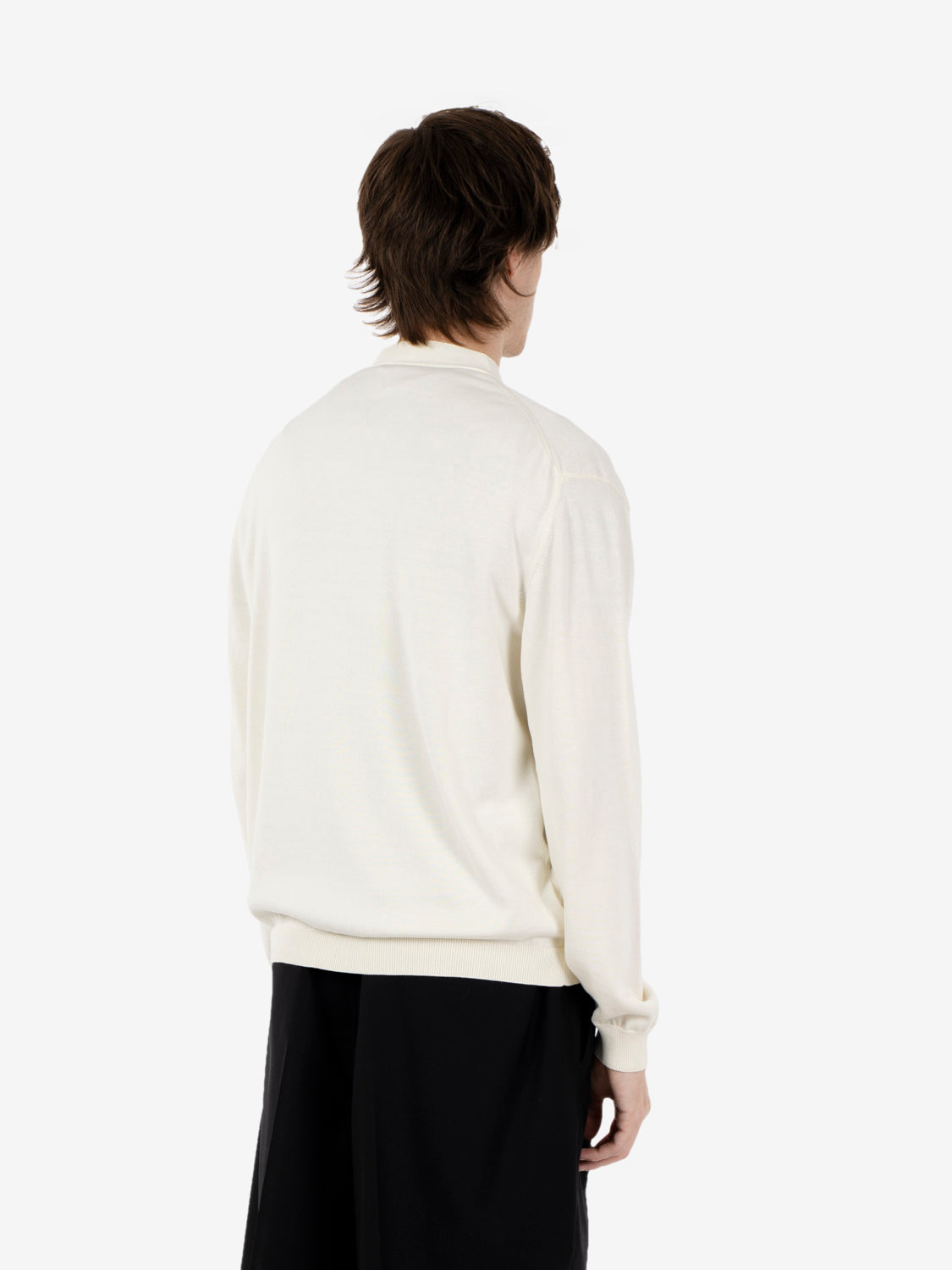 Ecru cotton cardigan